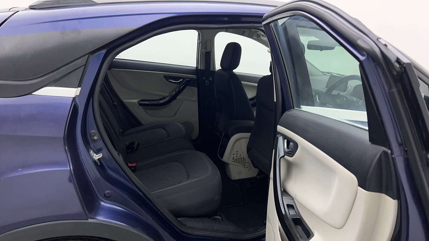 Used 2022 Tata Nexon XZ Plus (HS) Petrol Manual interior RIGHT SIDE REAR DOOR CABIN VIEW