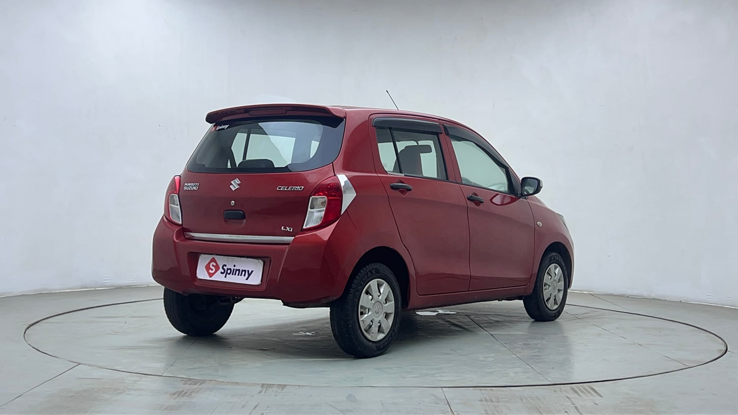 Used 2014 Maruti Suzuki Celerio LXi Petrol Manual exterior RIGHT REAR CORNER VIEW