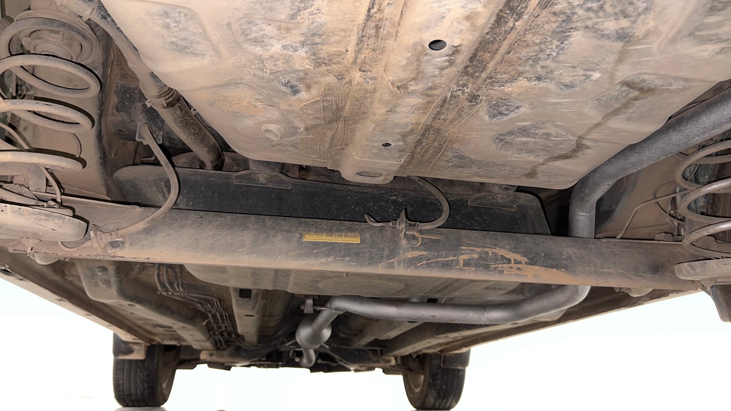Used 2021 Tata Nexon XZA Plus Diesel Diesel Automatic extra REAR UNDERBODY VIEW (TAKEN FROM REAR)