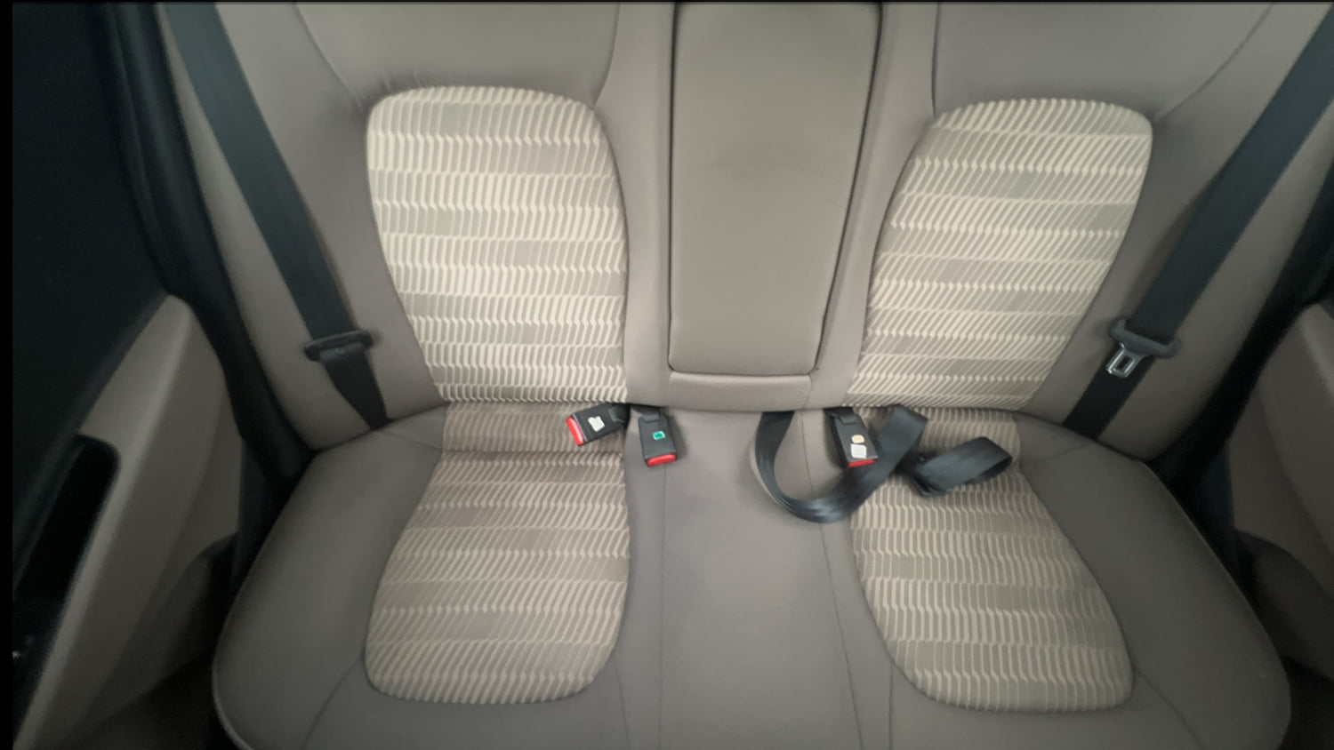 Used 2019 Hyundai Xcent S Petrol Manual interior REAR SEAT CONDITION VIEW