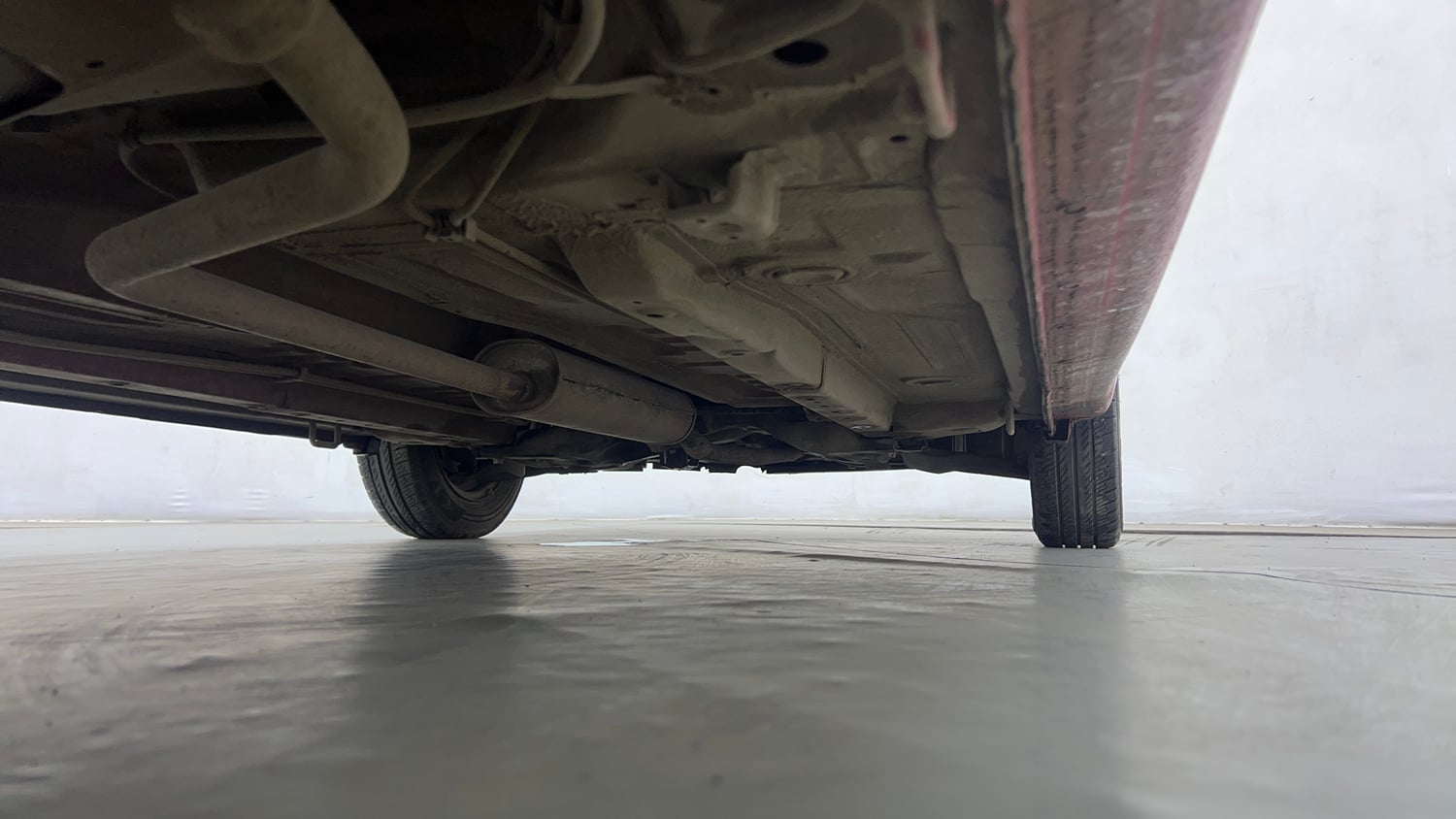 Used 2014 Maruti Suzuki Celerio LXi Petrol Manual extra REAR RIGHT UNDERBODY VIEW