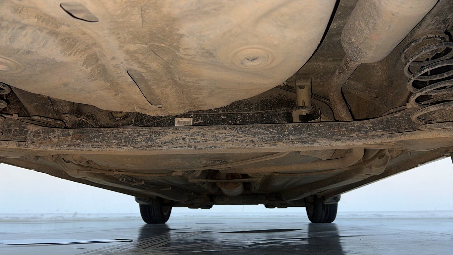 Used 2018 Maruti Suzuki Baleno Zeta 1.2 AT Petrol Automatic extra REAR UNDERBODY VIEW (TAKEN FROM REAR)