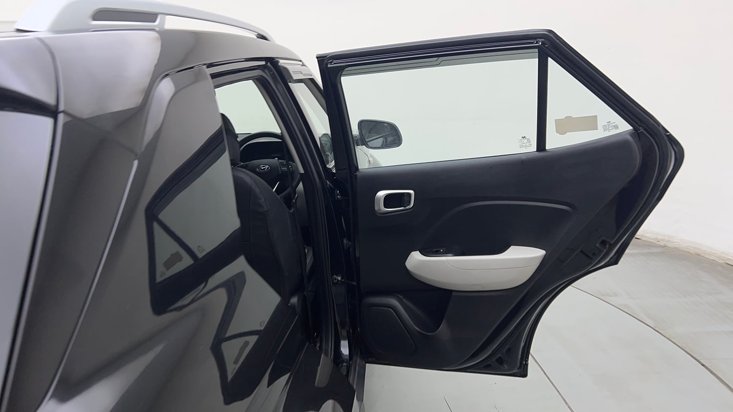 Used 2024 Hyundai Venue S 1.2 Petrol Petrol Manual interior RIGHT REAR DOOR OPEN VIEW