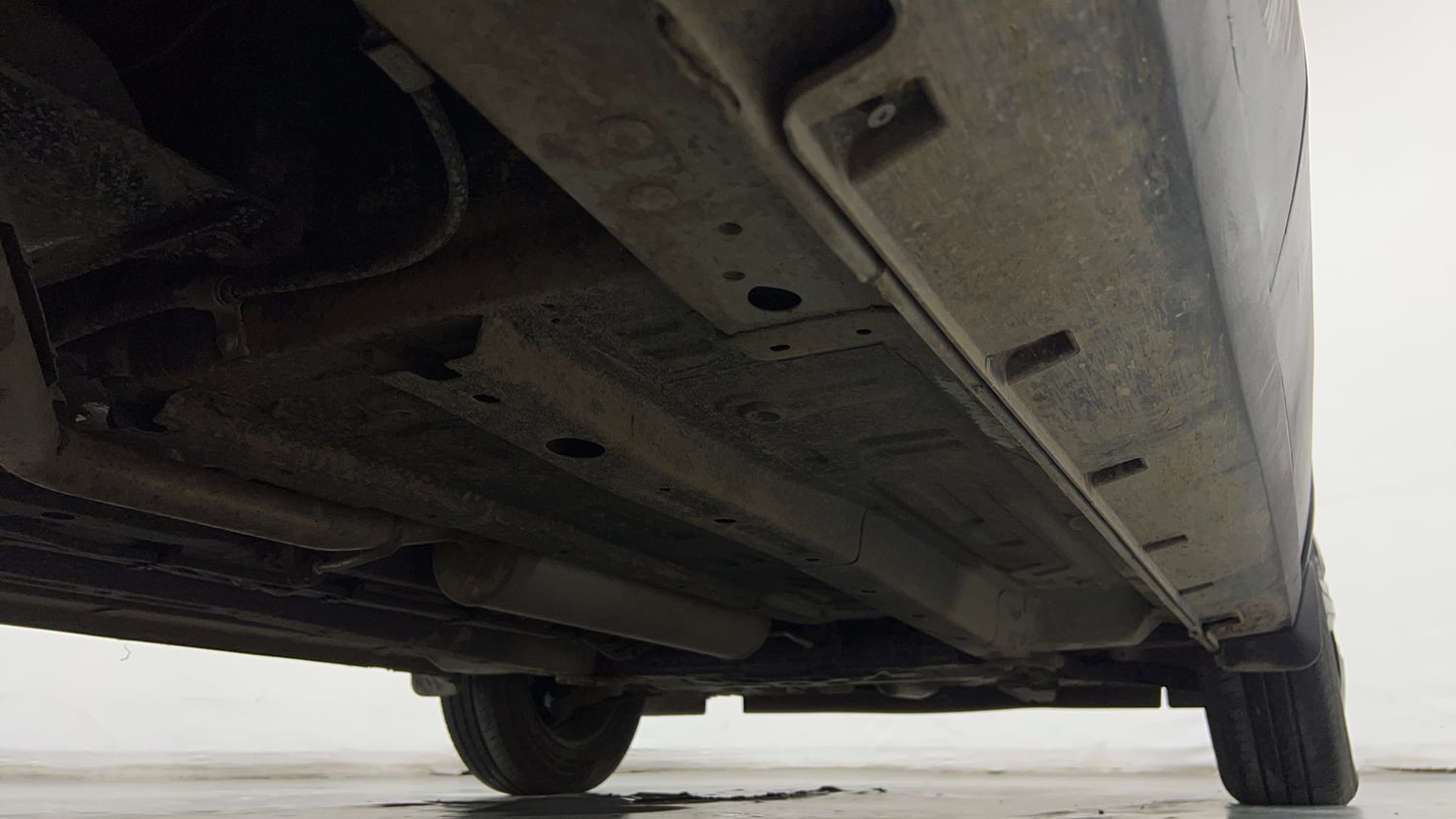Used 2025 Tata Punch Pure MT Petrol Manual extra REAR RIGHT UNDERBODY VIEW