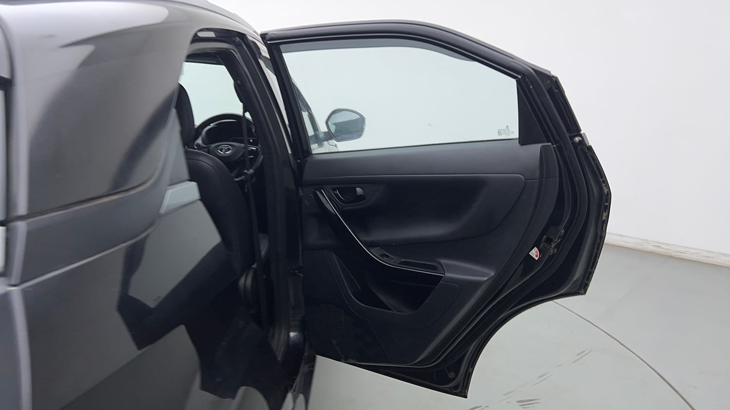 Used 2021 Tata Nexon XZA Plus Diesel Dark Edition Diesel Automatic interior RIGHT REAR DOOR OPEN VIEW
