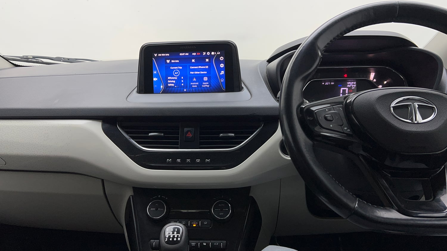 Used 2022 Tata Nexon XZ Plus (HS) Petrol Manual interior MUSIC SYSTEM & AC CONTROL VIEW
