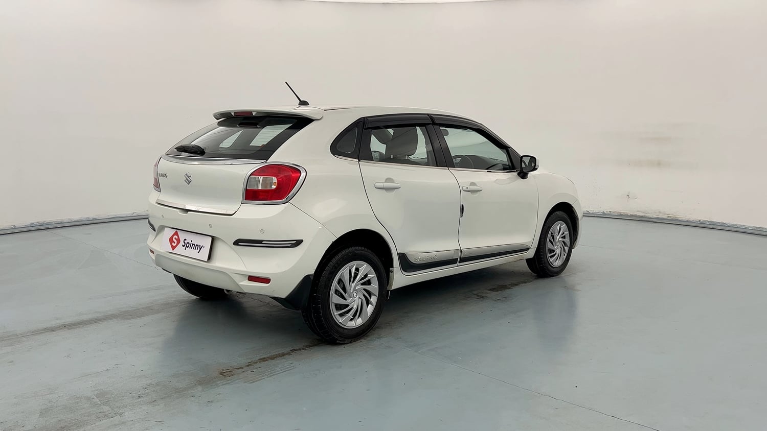 Used 2020 Maruti Suzuki Baleno Delta Petrol Manual exterior RIGHT REAR CORNER VIEW