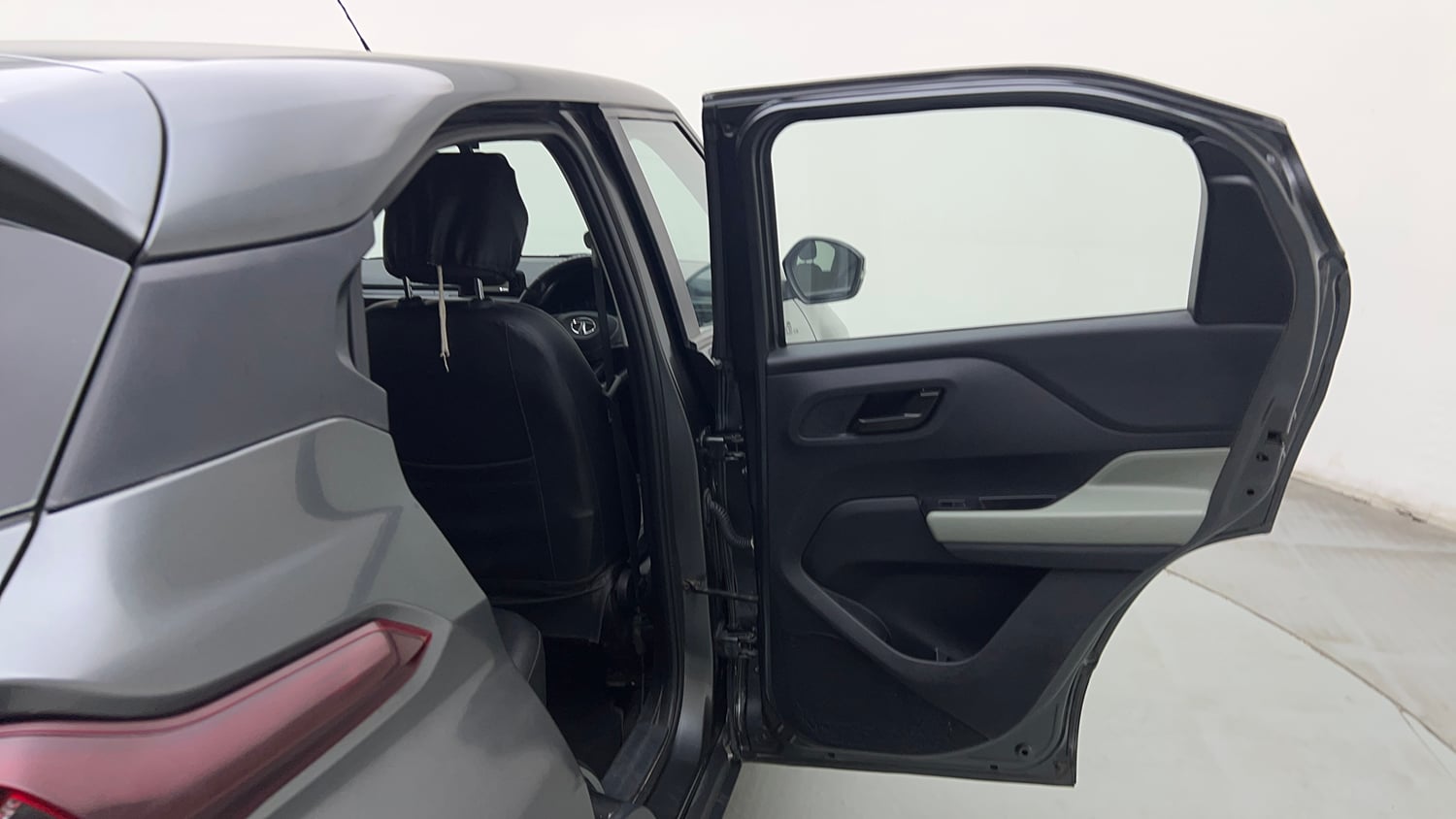 Used 2022 Tata Punch Adventure MT Petrol Manual interior RIGHT REAR DOOR OPEN VIEW