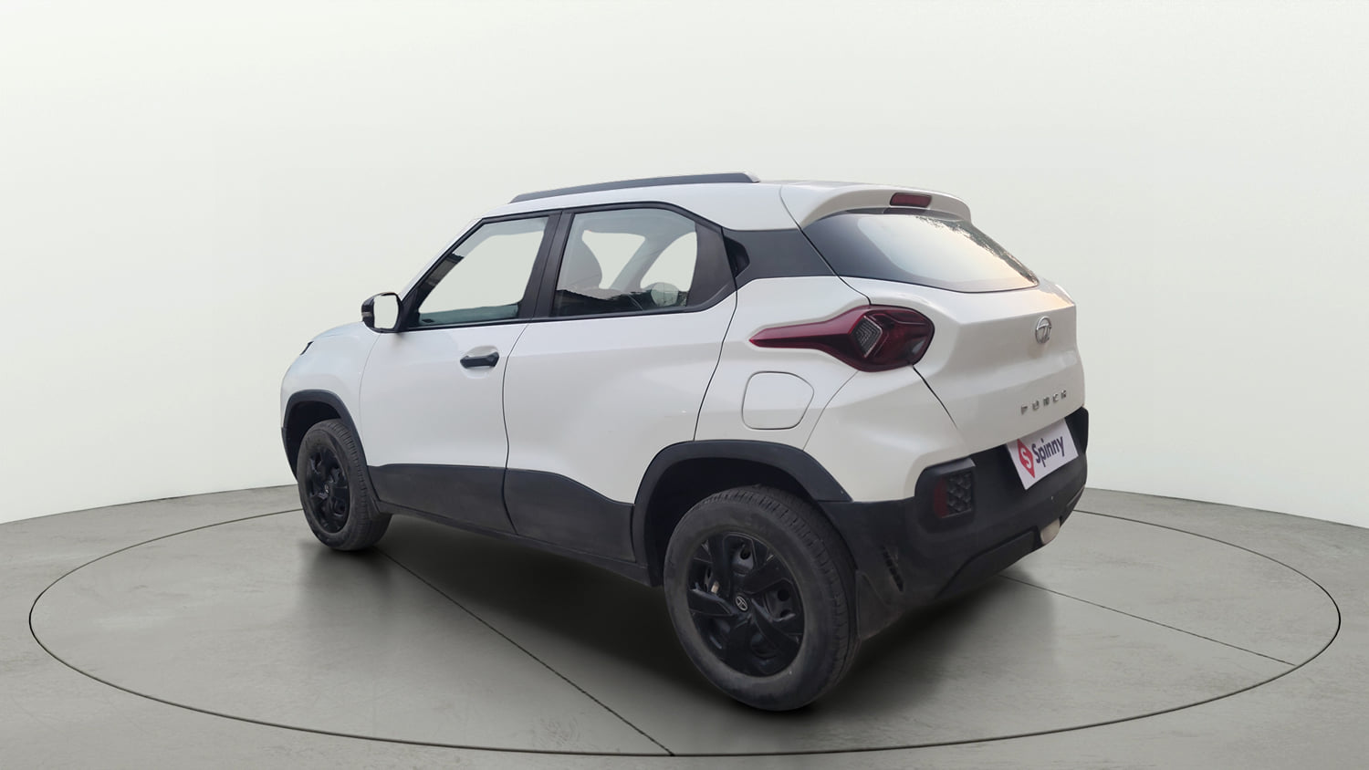 Used 2022 Tata Punch Pure MT Petrol Manual exterior LEFT REAR CORNER VIEW