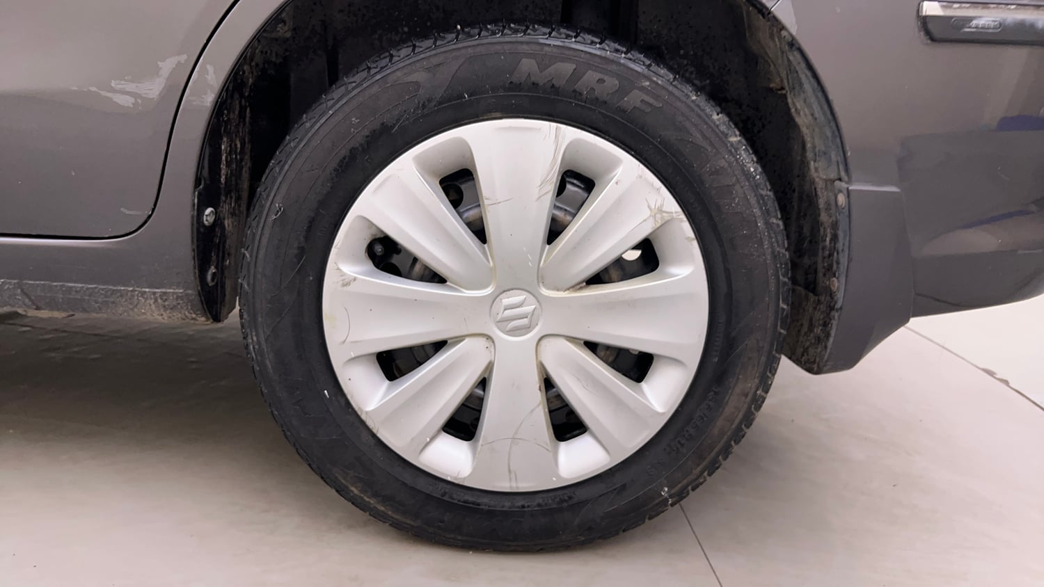 Used 2017 Maruti Suzuki Ertiga VXI Petrol Manual tyres LEFT REAR TYRE RIM VIEW