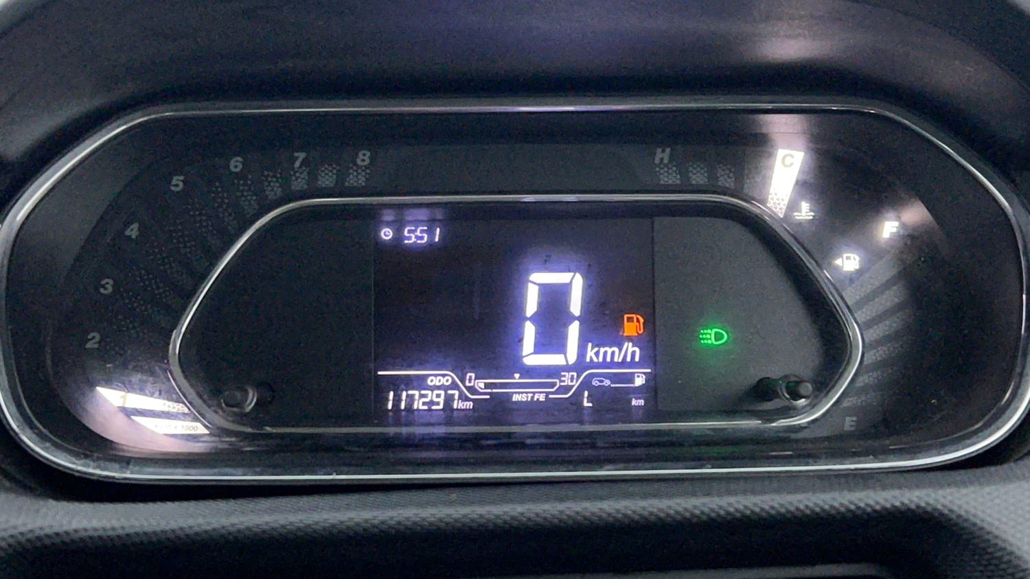 Used 2023 Tata Tiago XZ Plus Petrol Manual interior CLUSTERMETER VIEW