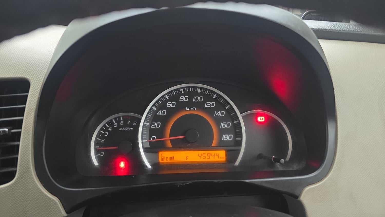 Used 2017 Maruti Suzuki Wagon R VXI Petrol Manual interior CLUSTERMETER VIEW