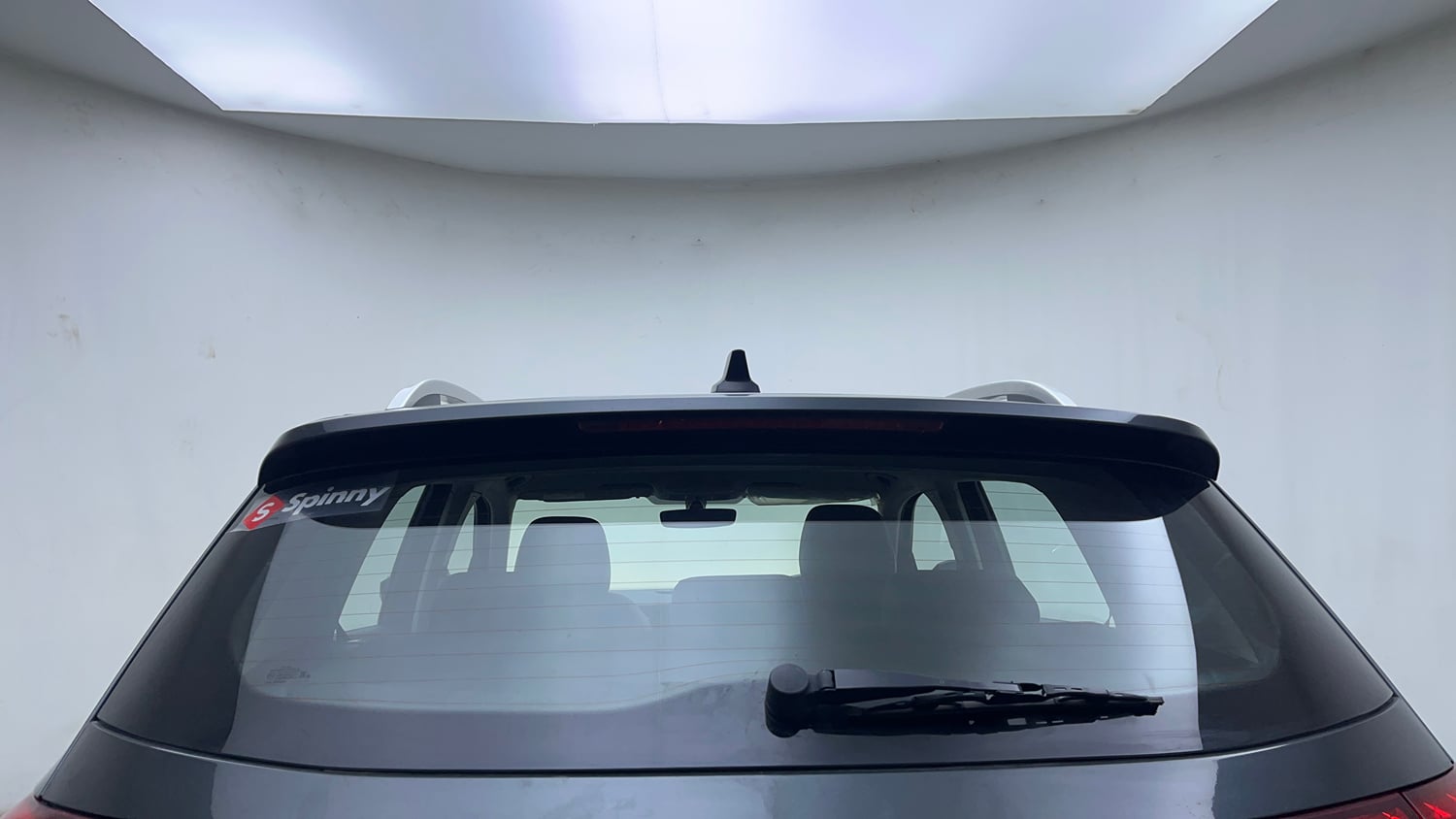 Used 2023 Skoda Kushaq Style 1.0L TSI MT Petrol Manual exterior BACK WINDSHIELD VIEW