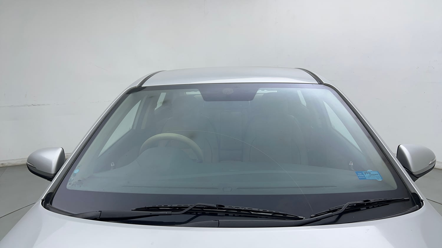 Used 2018 Hyundai Verna SX 1.6 VTVT Petrol Manual exterior FRONT WINDSHIELD VIEW