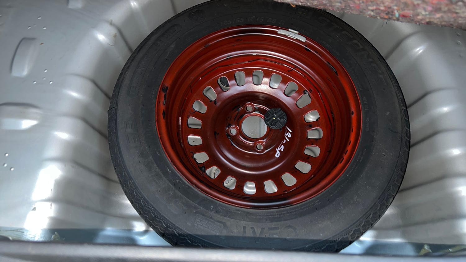 Used 2022 Renault Kiger RXT (O) MT Petrol Manual tyres SPARE TYRE VIEW