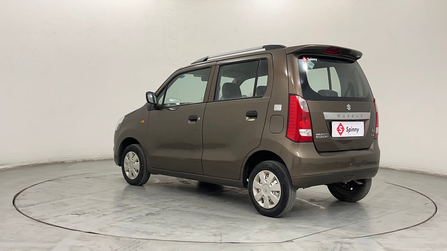 Used 2014 Maruti Suzuki Wagon R LXI CNG Cng Manual exterior LEFT REAR CORNER VIEW