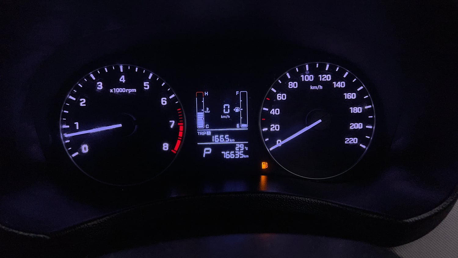 Used 2018 Hyundai Creta SX 1.6 AT Petrol Petrol Automatic interior CLUSTERMETER VIEW