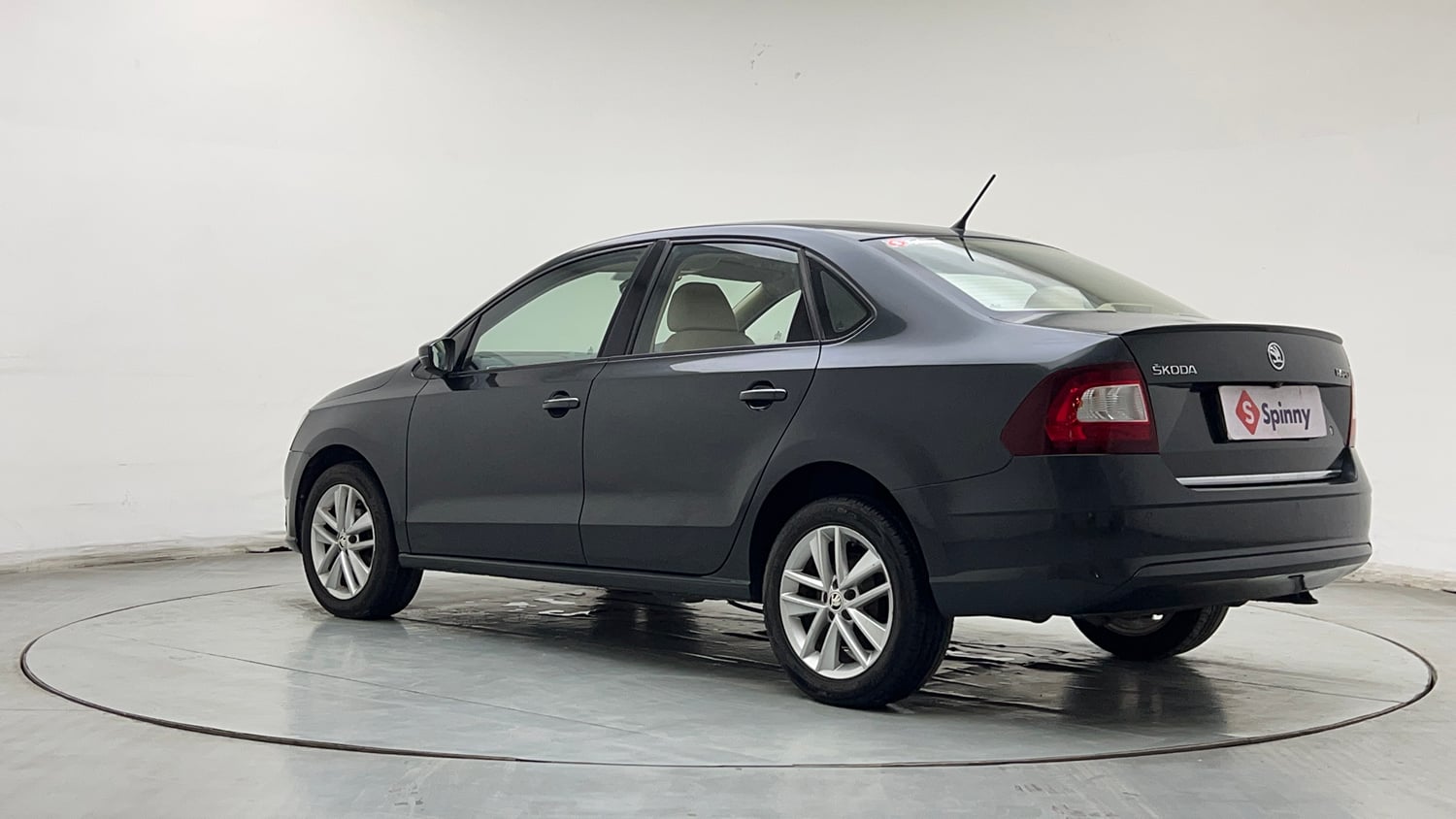 Used 2018 Skoda Rapid Style 1.6 MPI Petrol Manual exterior LEFT REAR CORNER VIEW