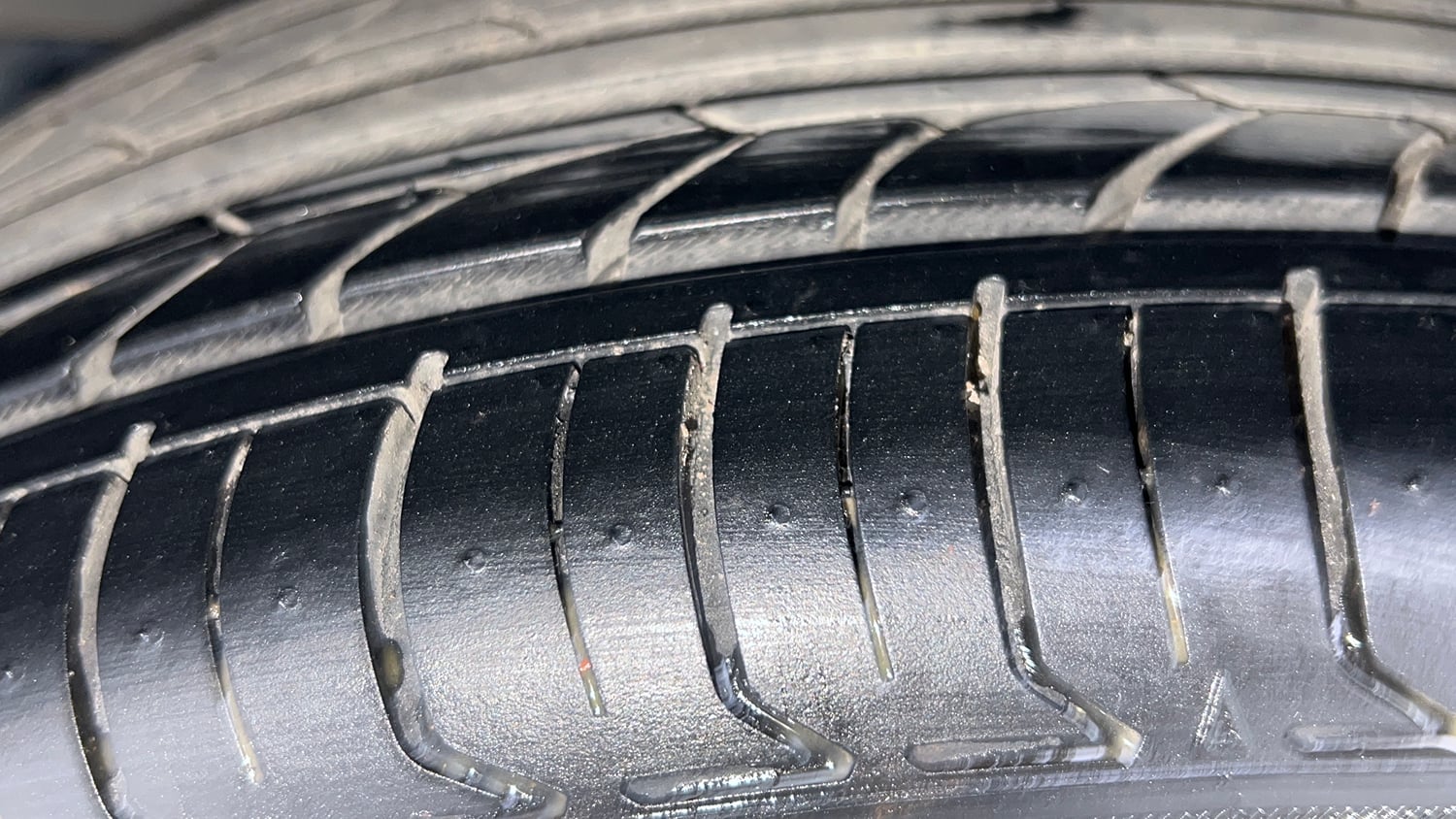 Used 2019 Honda WR-V VX MT Diesel Diesel Manual tyres LEFT FRONT TYRE TREAD VIEW