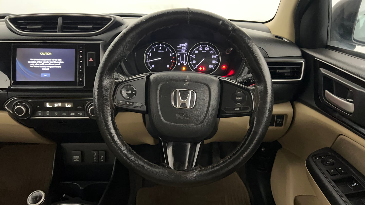 Used 2020 Honda Amaze 1.2 VX MT Petrol Petrol Manual interior STEERING VIEW