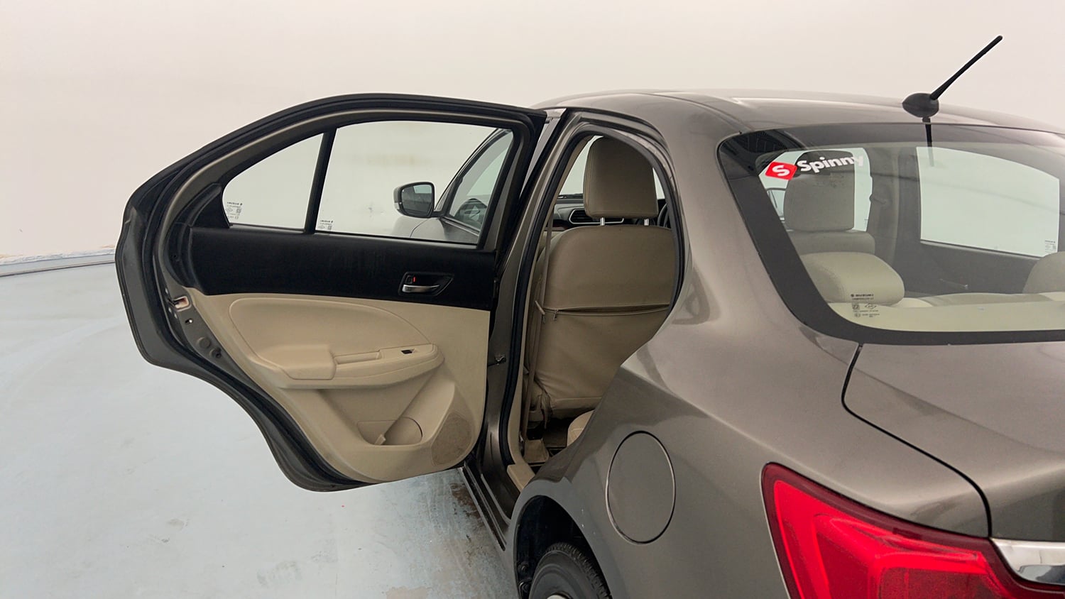 Used 2018 Maruti Suzuki Dzire VDi AMT Diesel Automatic interior LEFT REAR DOOR OPEN VIEW