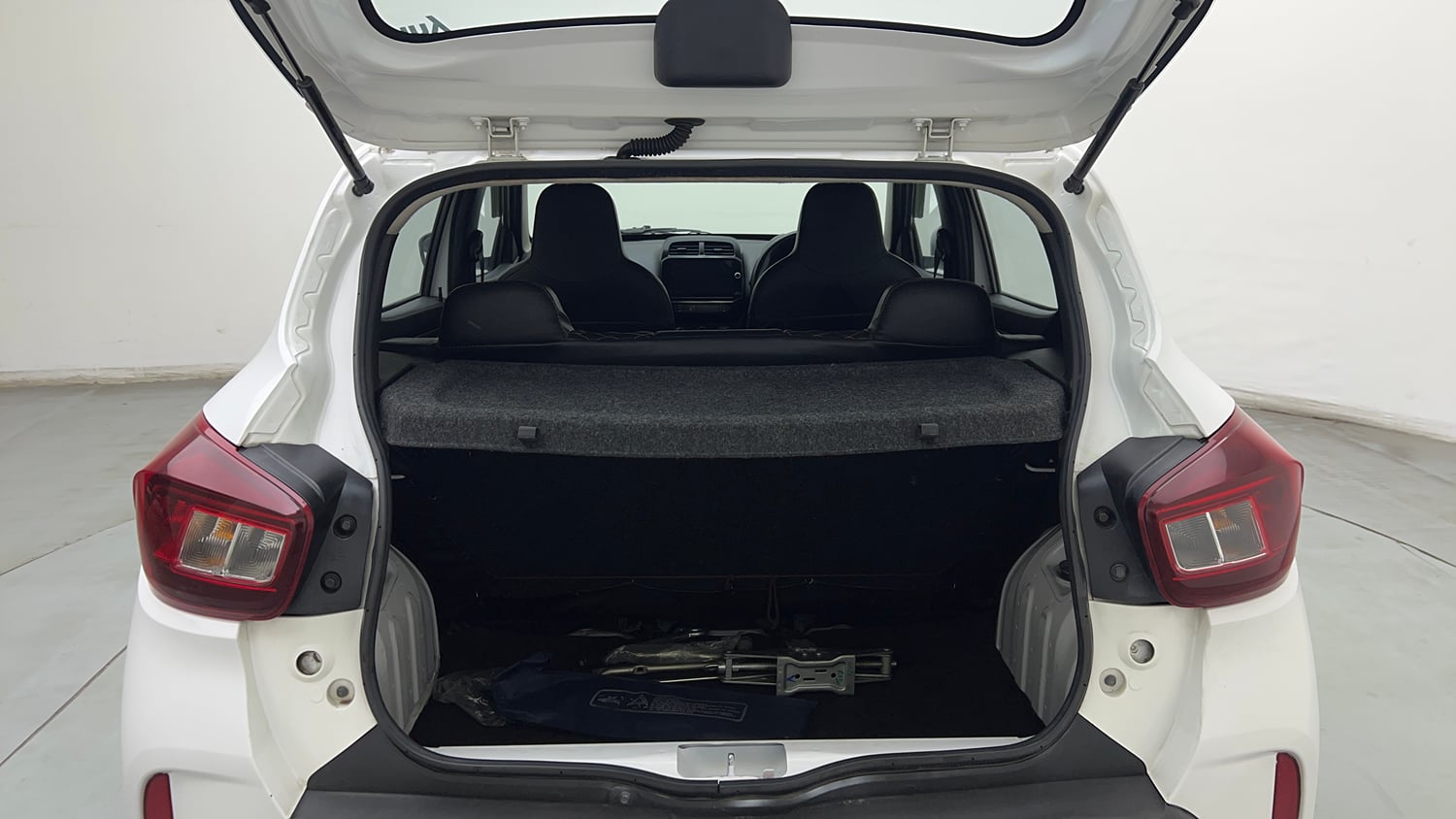 Used 2022 Renault Kwid RXT 1.0 AMT Petrol Automatic interior DICKY INSIDE VIEW
