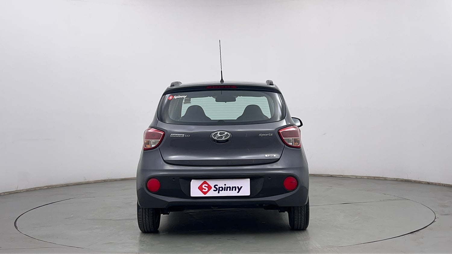 Used 2018 Hyundai Grand i10 Sportz (O) U2 1.2 CRDi Diesel Manual exterior BACK VIEW