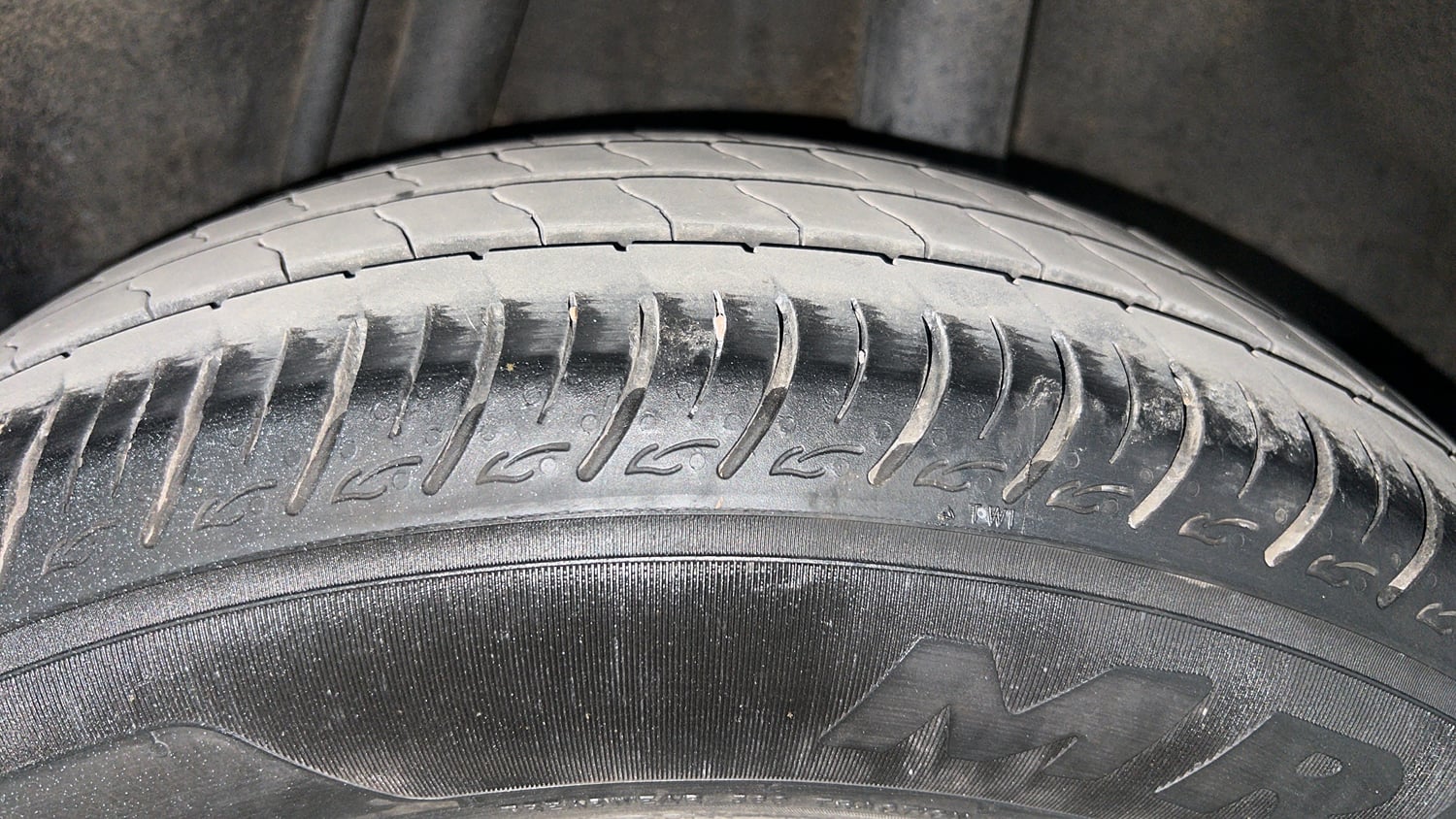 Used 2016 Honda Jazz VX Petrol Petrol Manual tyres LEFT REAR TYRE TREAD VIEW