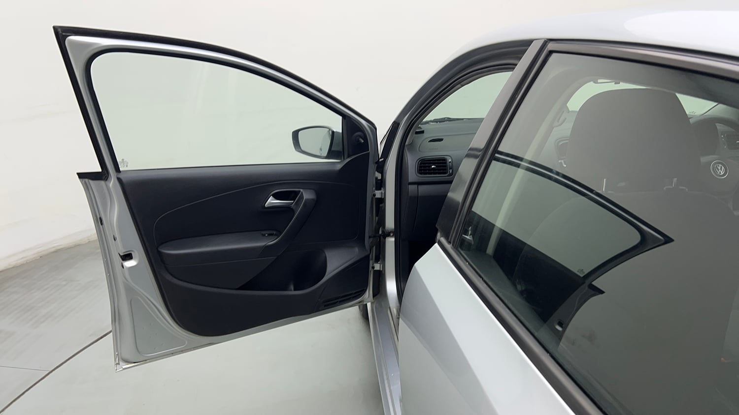 Used 2017 Volkswagen Polo Trendline 1.2L (P) Petrol Manual interior LEFT FRONT DOOR OPEN VIEW