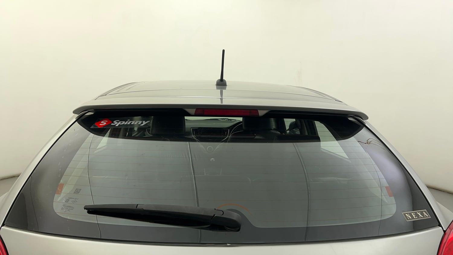 Used 2021 Maruti Suzuki Baleno Delta Petrol Manual exterior BACK WINDSHIELD VIEW