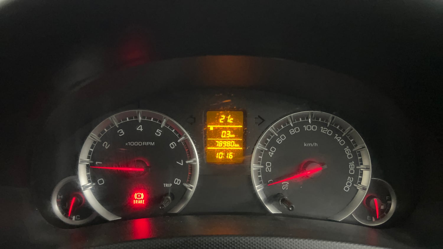 Used 2014 Maruti Suzuki Swift ZXi Petrol Manual interior CLUSTERMETER VIEW