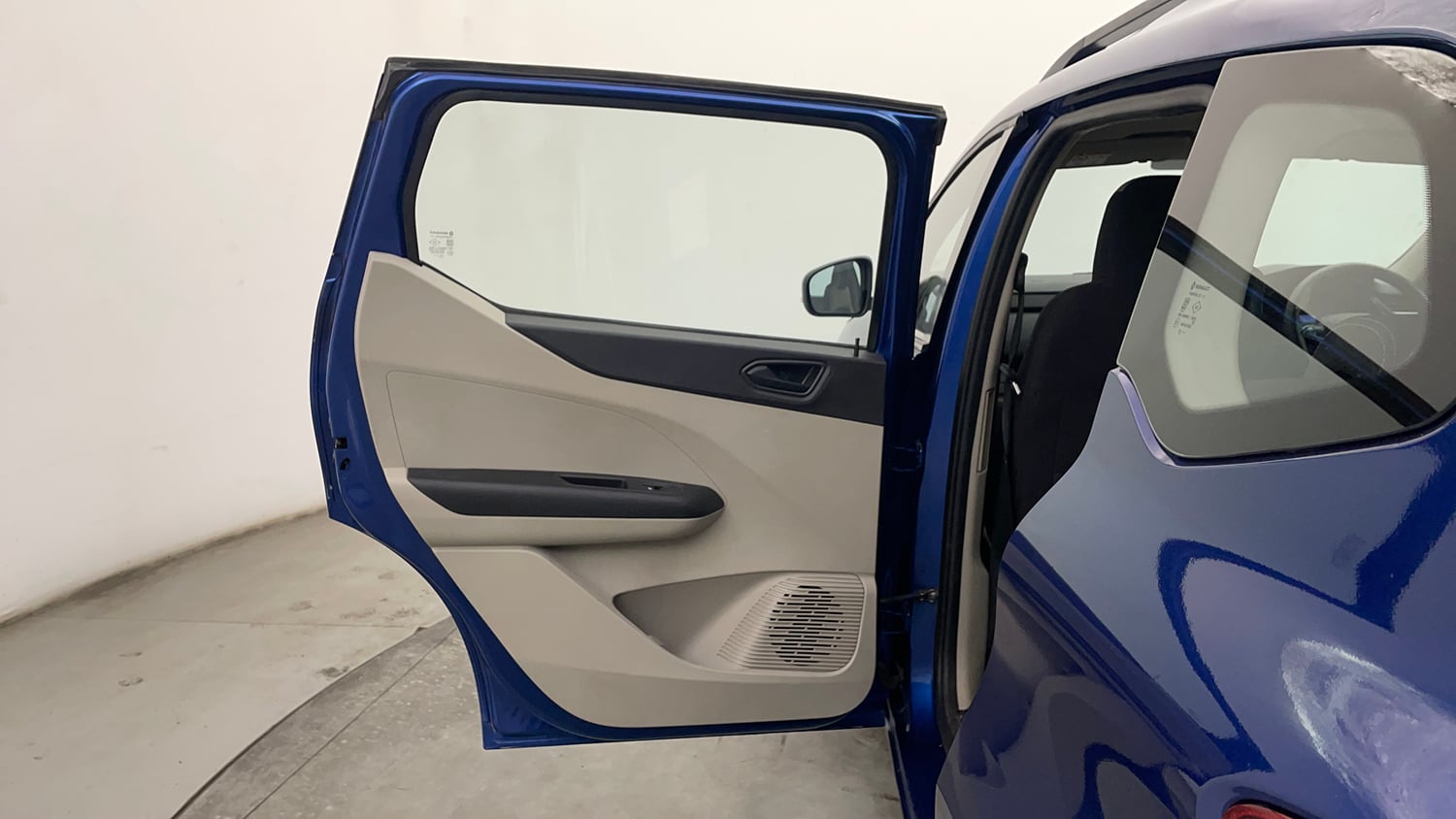 Used 2023 Renault Triber RXT Petrol Manual interior LEFT REAR DOOR OPEN VIEW