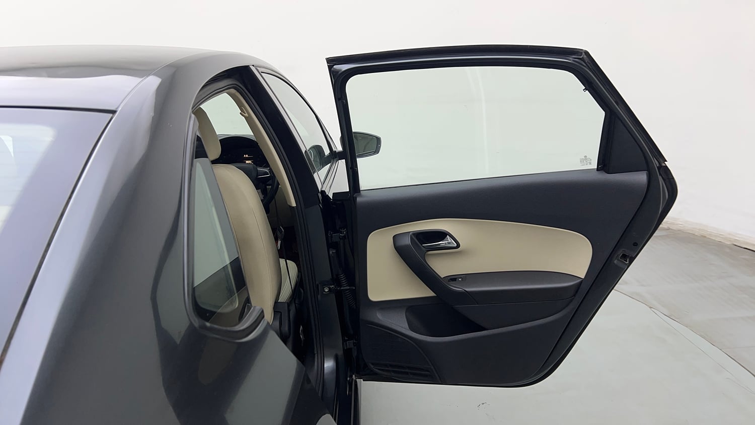 Used 2018 Skoda Rapid Style 1.6 MPI Petrol Manual interior RIGHT REAR DOOR OPEN VIEW