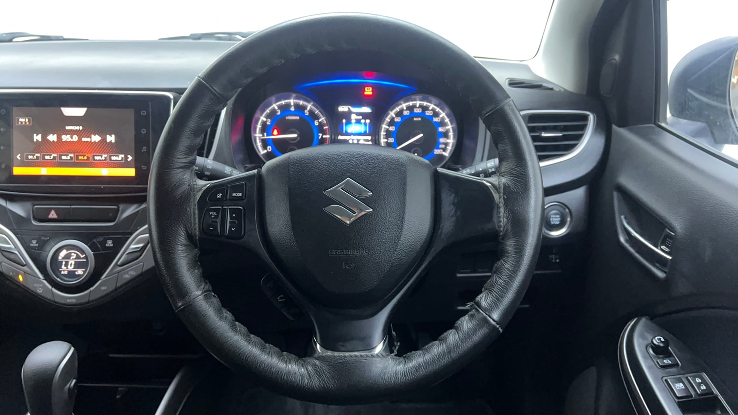 Used 2021 Maruti Suzuki Baleno Zeta Automatic Petrol Automatic interior STEERING VIEW