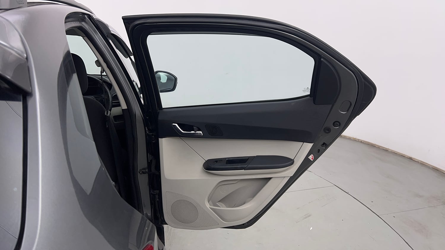 Used 2023 Tata Tiago XZ Plus Petrol Manual interior RIGHT REAR DOOR OPEN VIEW
