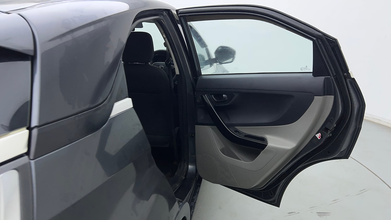 Used 2019 Tata Nexon XM Petrol Manual interior RIGHT REAR DOOR OPEN VIEW