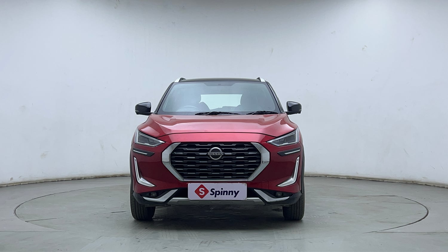 Used 2023 Nissan Magnite XV Premium Turbo CVT Dual Tone Petrol Automatic exterior FRONT VIEW