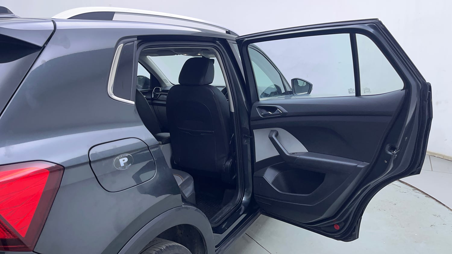 Used 2023 Skoda Kushaq Style 1.0L TSI MT Petrol Manual interior RIGHT REAR DOOR OPEN VIEW