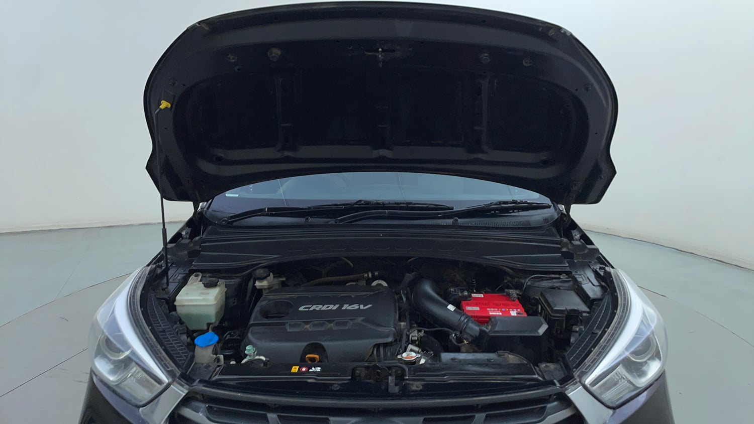 Used 2018 Hyundai Creta SX 1.6 CRDi Diesel Manual engine ENGINE & BONNET OPEN FRONT VIEW