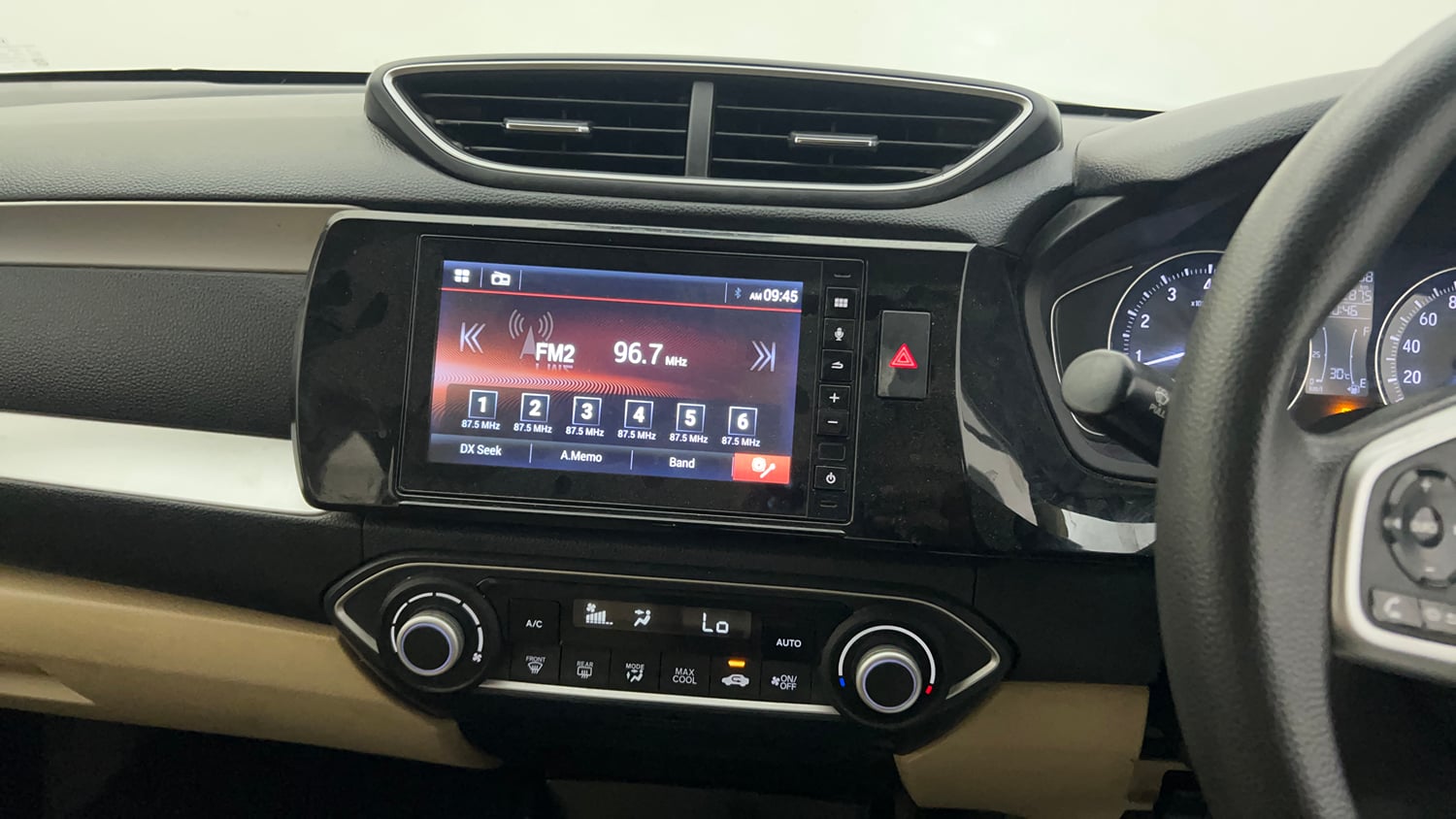 Used 2023 Honda Amaze VX MT 1.2 Petrol Petrol Manual top_features Integrated (in-dash) music system