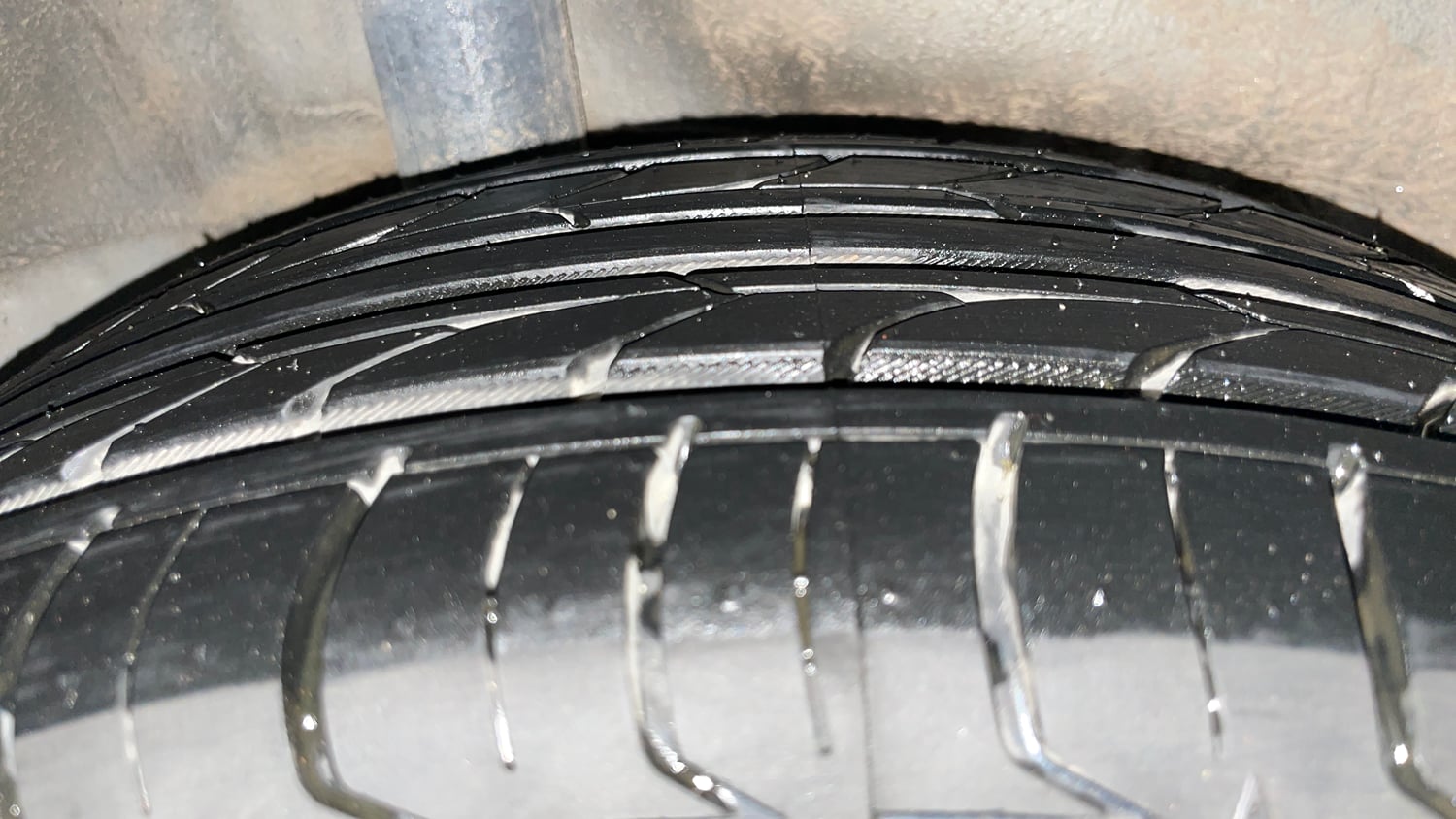 Used 2017 Honda WR-V VX MT Diesel Diesel Manual tyres RIGHT REAR TYRE TREAD VIEW