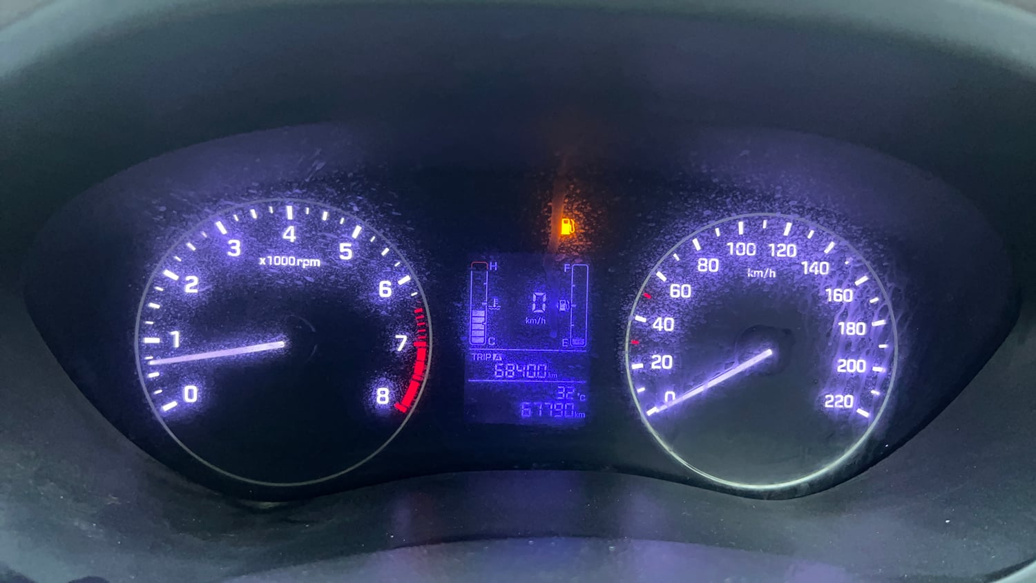 Used 2015 Hyundai Elite i20 Sportz 1.2 Petrol Manual interior CLUSTERMETER VIEW