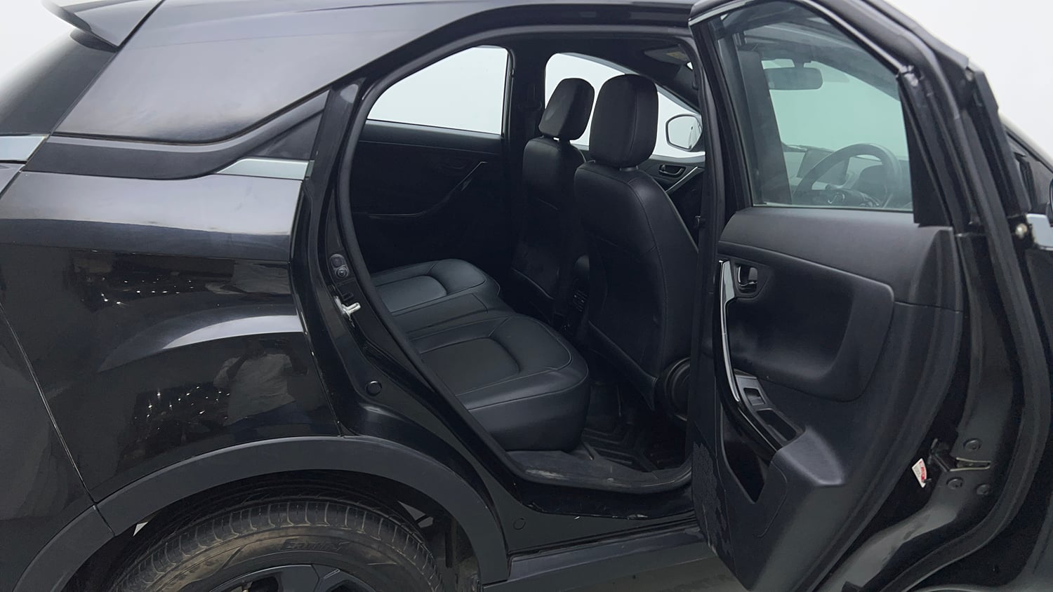 Used 2021 Tata Nexon XZA Plus Diesel Dark Edition Diesel Automatic interior RIGHT SIDE REAR DOOR CABIN VIEW