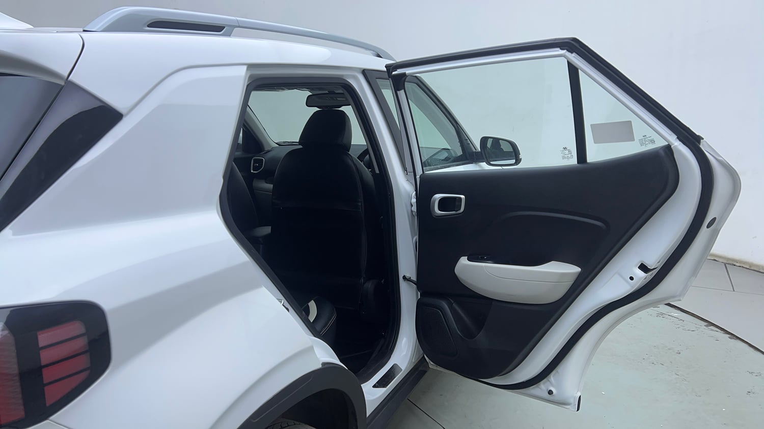 Used 2025 Hyundai Venue SX 1.2 Petrol Petrol Manual interior RIGHT REAR DOOR OPEN VIEW