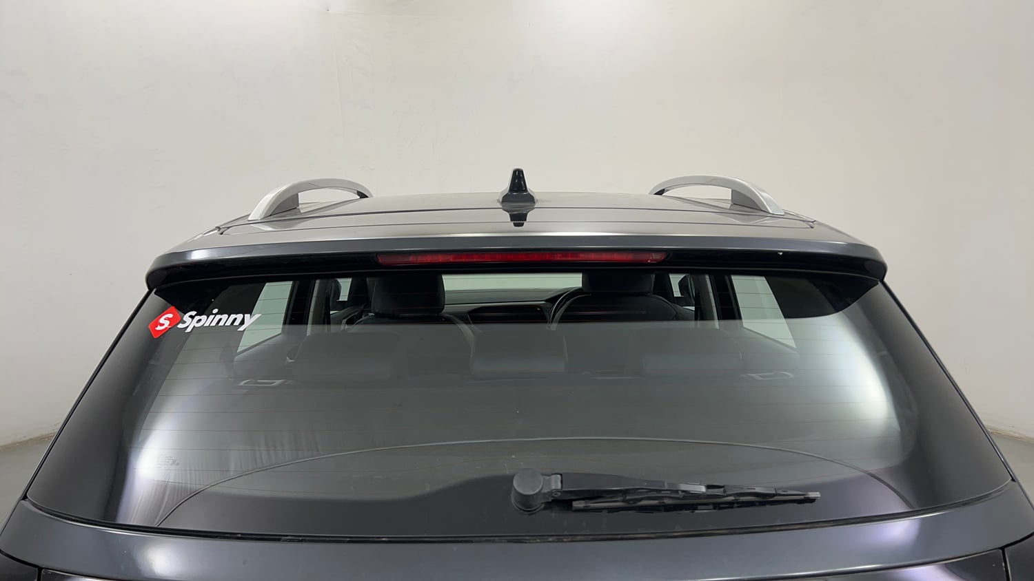 Used 2022 Volkswagen Taigun Topline 1.0 TSI MT Petrol Manual exterior BACK WINDSHIELD VIEW