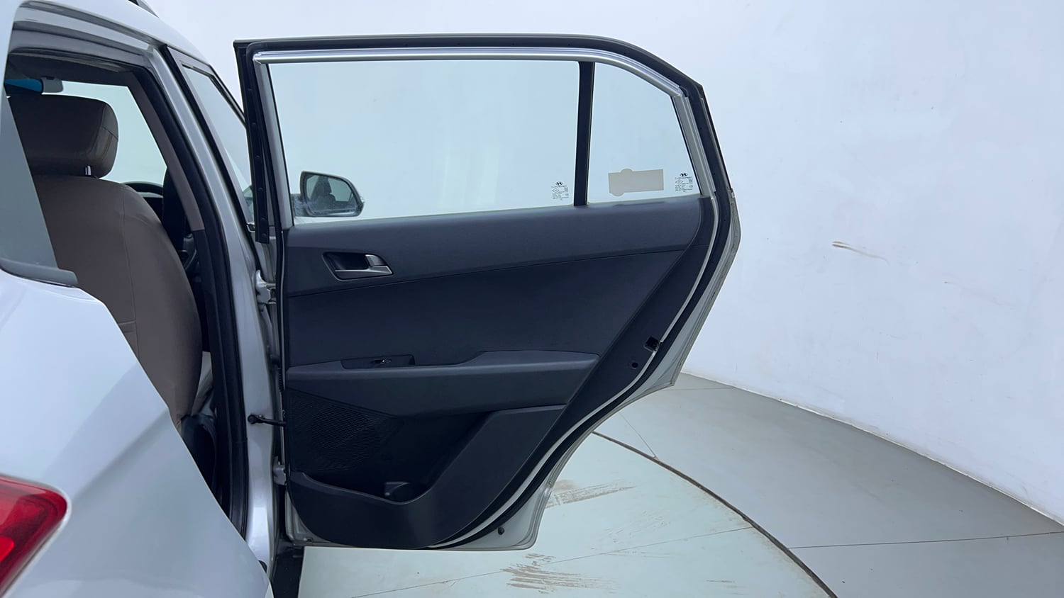 Used 2016 Hyundai Creta 1.6 SX Plus AT Petrol Petrol Automatic interior RIGHT REAR DOOR OPEN VIEW