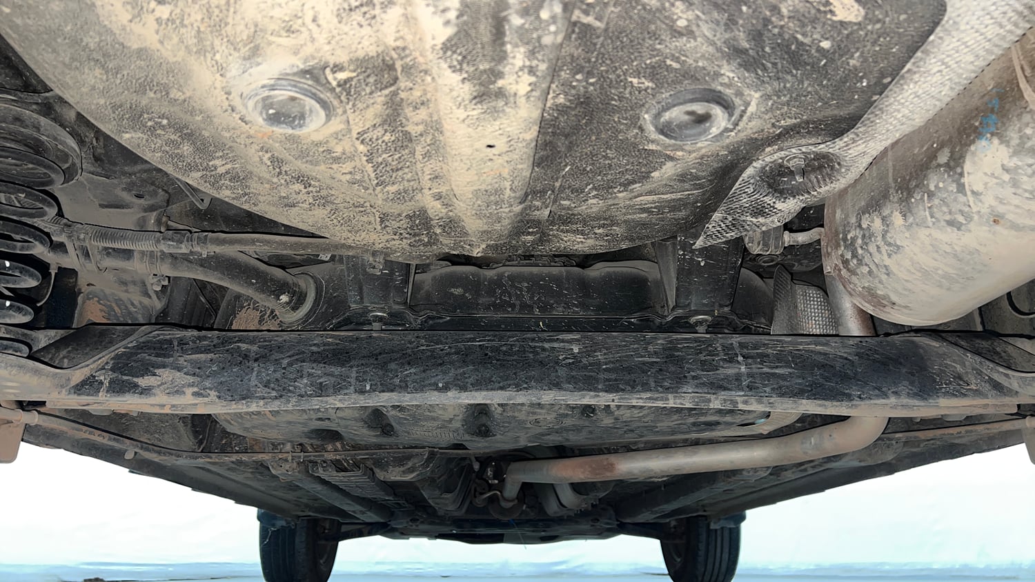 Used 2024 Hyundai Venue S 1.2 Petrol Petrol Manual extra REAR UNDERBODY VIEW (TAKEN FROM REAR)