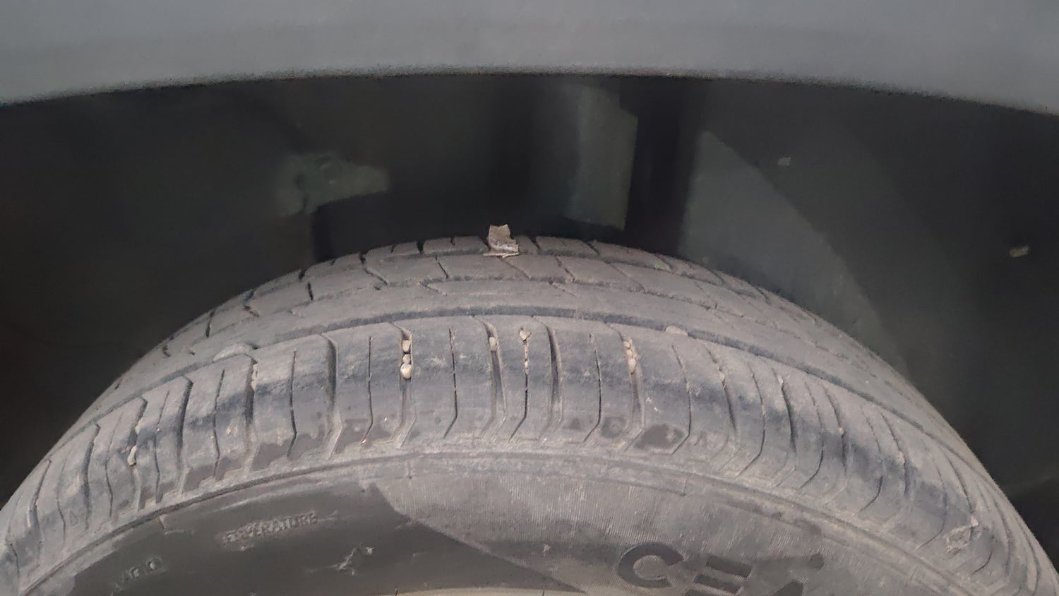 Used 2022 Tata Punch Pure MT Petrol Manual tyres LEFT REAR TYRE TREAD VIEW