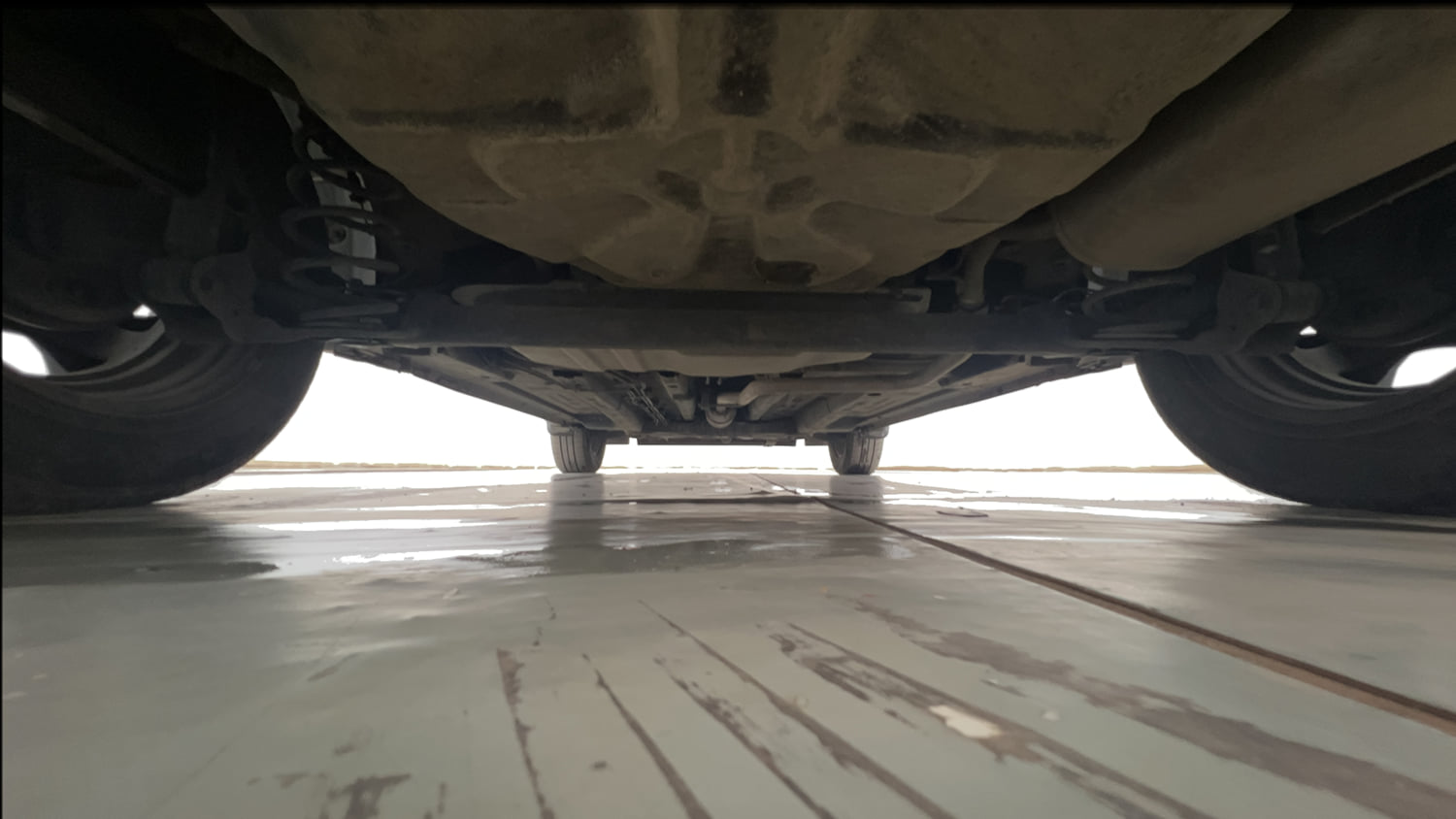 Used 2023 Tata Punch Accomplished MT Petrol Manual extra REAR UNDERBODY VIEW (TAKEN FROM REAR)