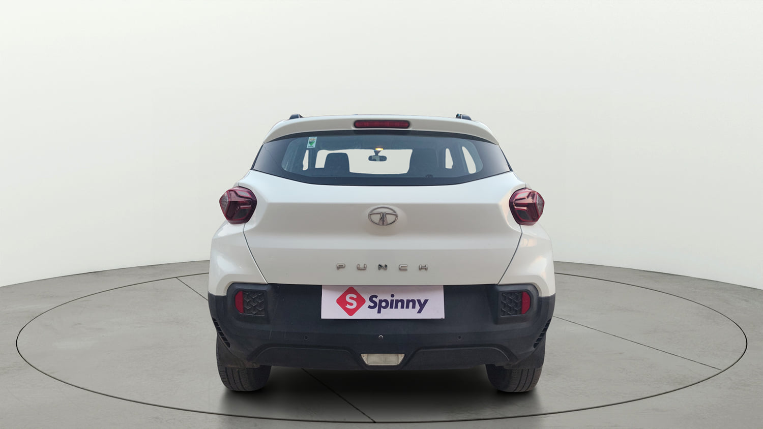 Used 2022 Tata Punch Pure MT Petrol Manual exterior BACK VIEW